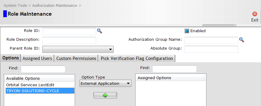 Role-based authorization
