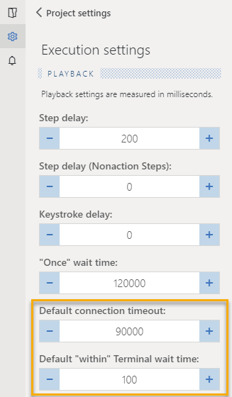 Default Terminal Within Settings