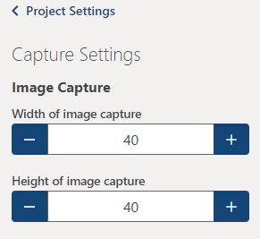 Capture Settings