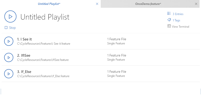 Cycle Playlist Editor