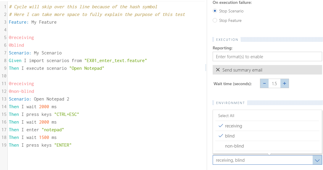 Using multiple tags