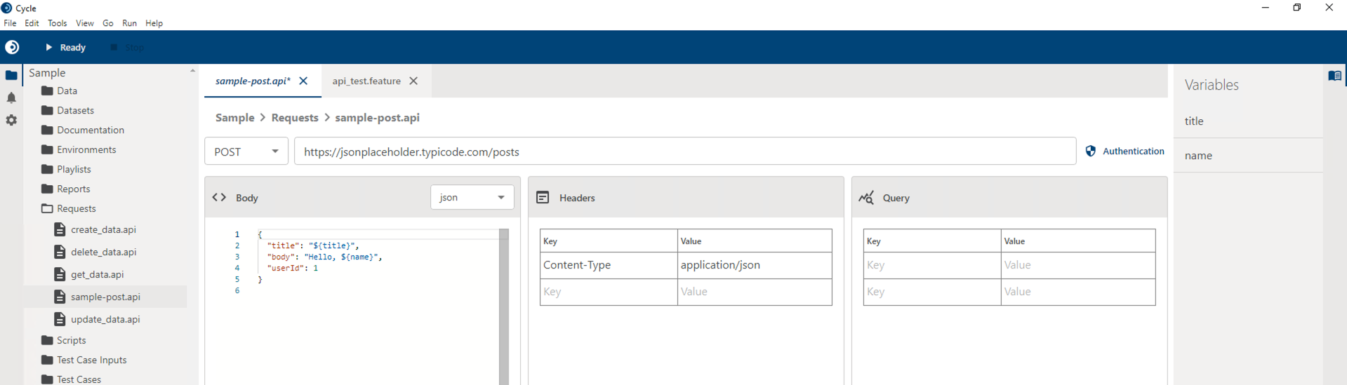 API Editor