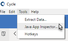 Java App Inspector Launch