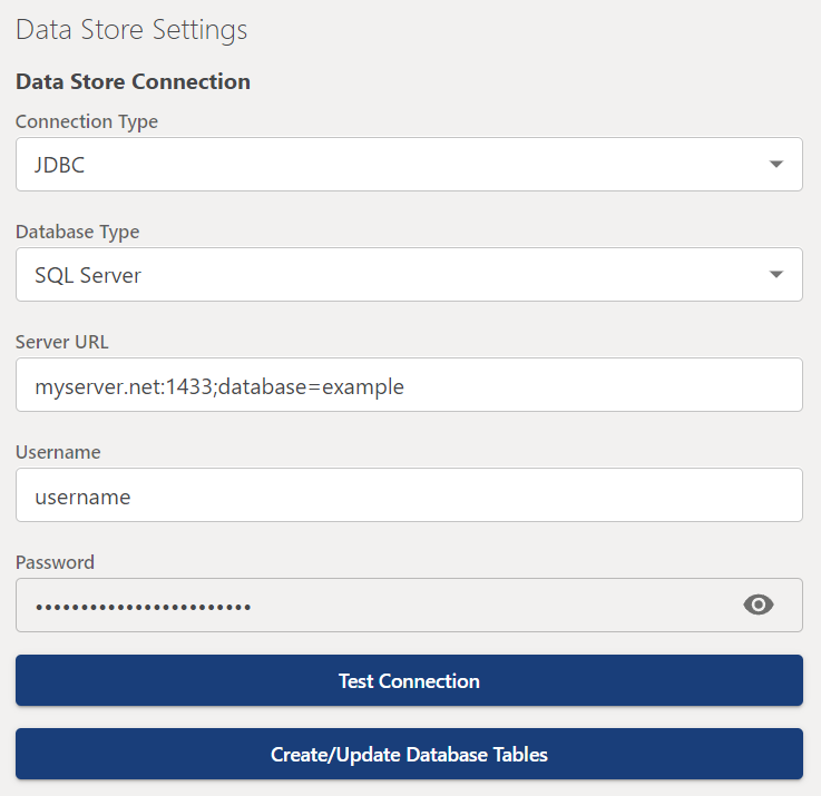 SQL Server logging settings