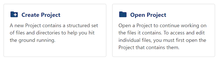 Begin project