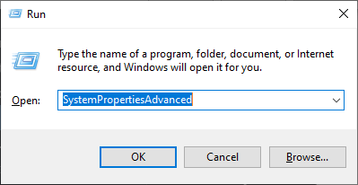 Advanced System Properties