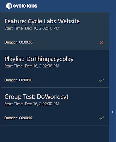 Navigation Sidebar