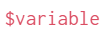 variable text