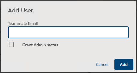Add user form